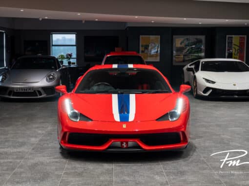 Ferrari 458 Speciale Rosso Corsa (Oro Forged Wheels)