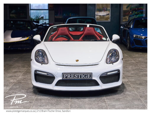 Porsche 981 Boxster Spyder