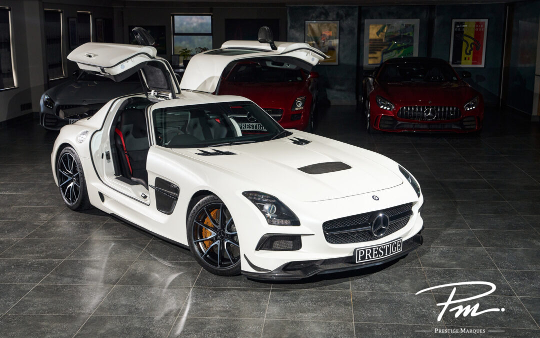 Mercedes-Benz SLS Black Series Diamond White